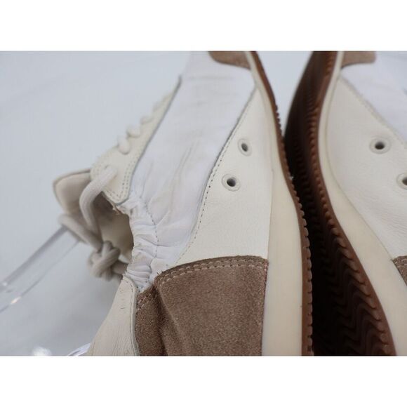 Tory Burch White and Tan Athletic Shoes - Picture 10 of 16